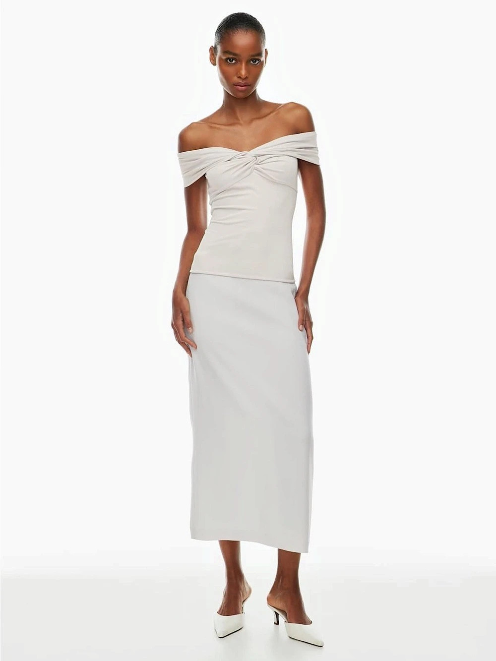 Aritzia Original Contour Ravish Top in White